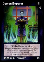 Demon Emperor artwork &copy;2000 Mark Poole