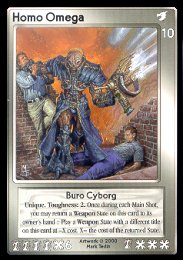 Homo Omega artwork &copy;2000 Mark Tedin