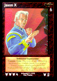 Jason X artwork &copy;1995 Dan Frazier