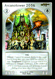 Arcanotower 2056 artwork &copy;1996 Mark Tedin