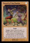 Sword of the Master artwork &copy;2001 Mark Pennington