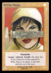 Throne War White Ninja artwork &copy;1996, &copy;2000 Kaja Foglio