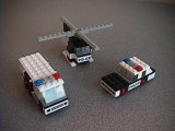 Police vehicles