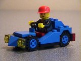 Go-karts are street-legal in my Lego town.