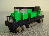 Locomotive again, front angle